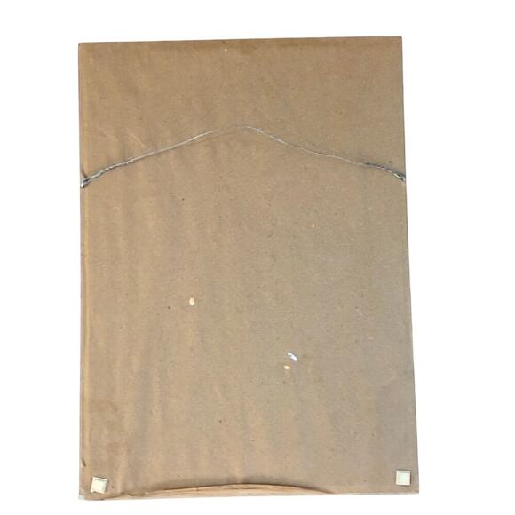 Vintage 1986 Galerie Poster – Framed Aletha Tree Art - Picture 4 of 4